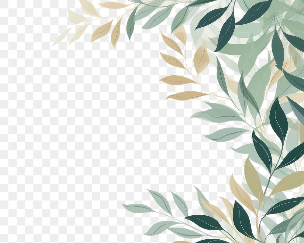 PNG Leaf pattern backgrounds abstract. AI generated Image by rawpixel.