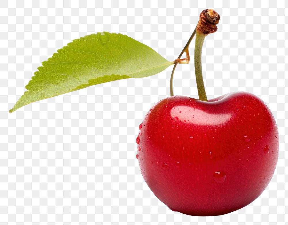 PNG  Cherry apple fruit plant. AI generated Image by rawpixel.