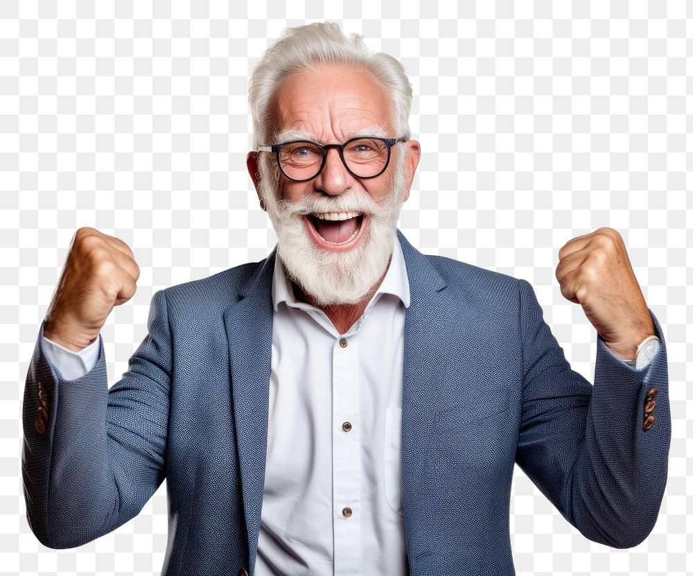 PNG  Laughing glasses adult excitement. AI generated Image by rawpixel.