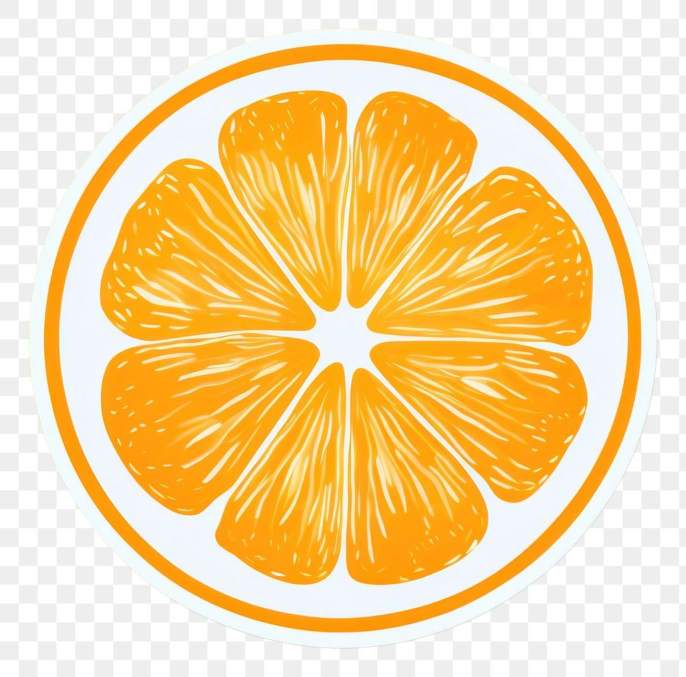 PNG Orange slice grapefruit orange lemon. AI generated Image by rawpixel.