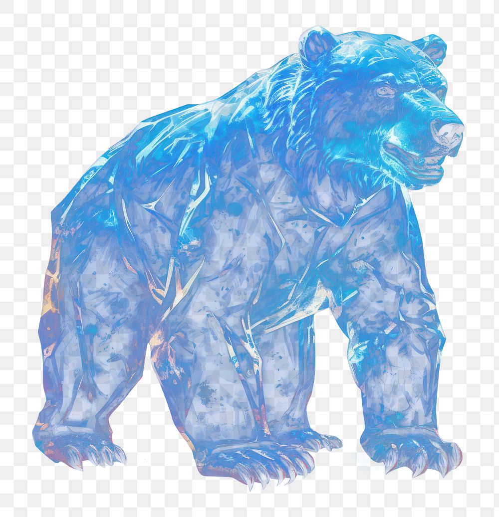 PNG Bear bear wildlife animal. AI generated Image by rawpixel.