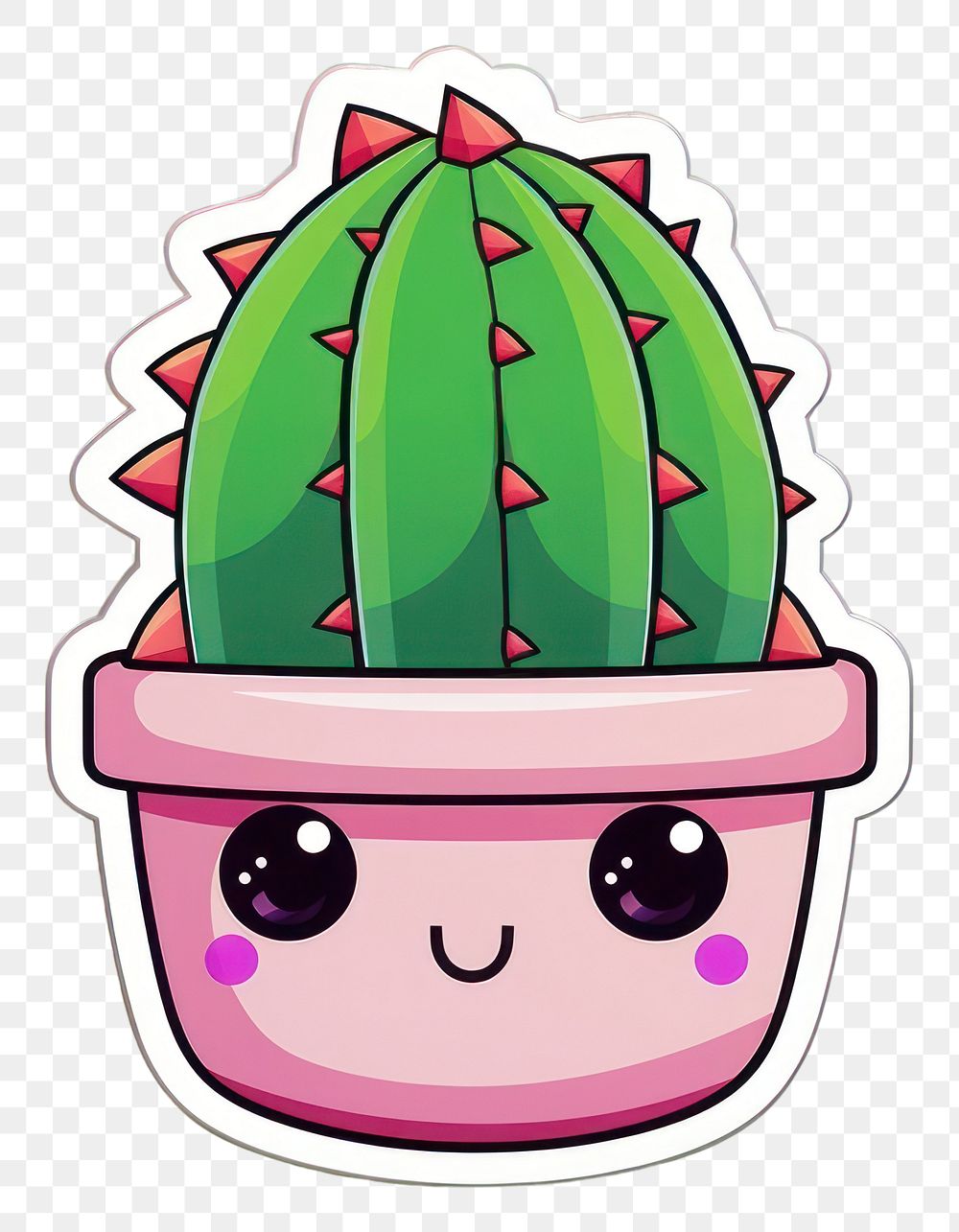 PNG Cactus cactus plant representation. AI generated Image by rawpixel.