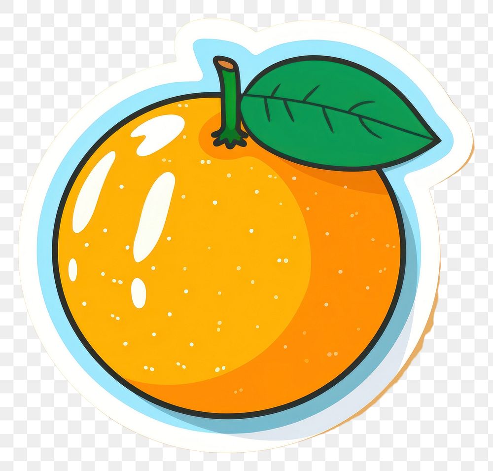 PNG Orange fruit grapefruit apricot plant. AI generated Image by rawpixel.