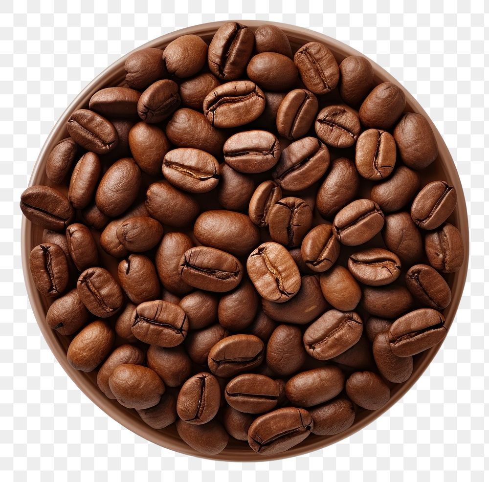 PNG Coffee bean white background coffee beans refreshment. 