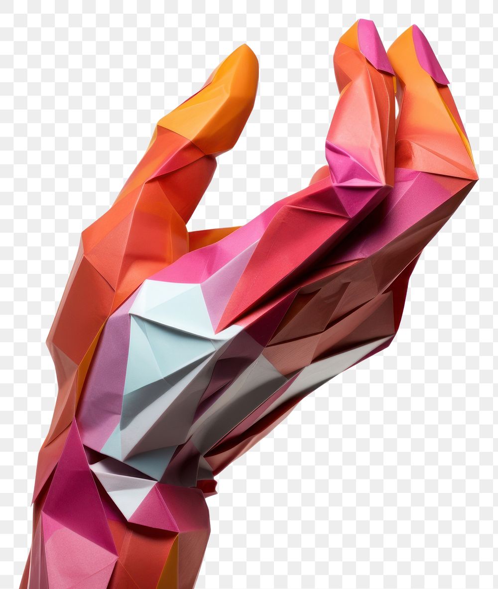 PNG Hand origami art adult. AI generated Image by rawpixel.