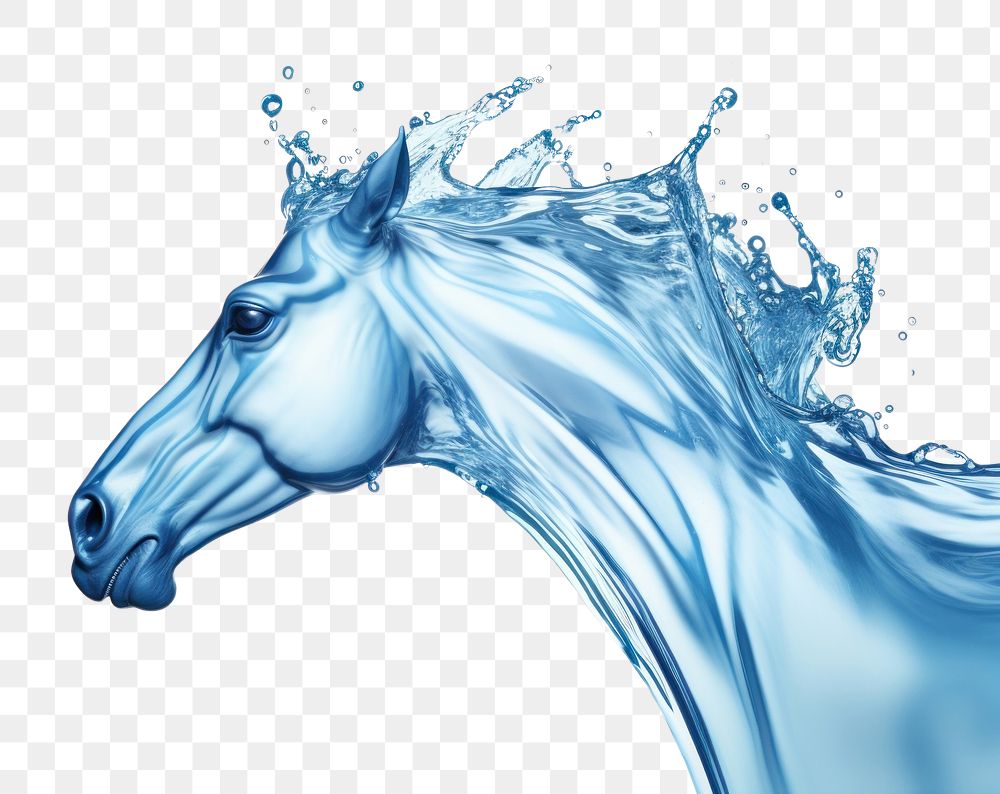 PNG Horse horse flowing animal. AI generated Image by rawpixel.