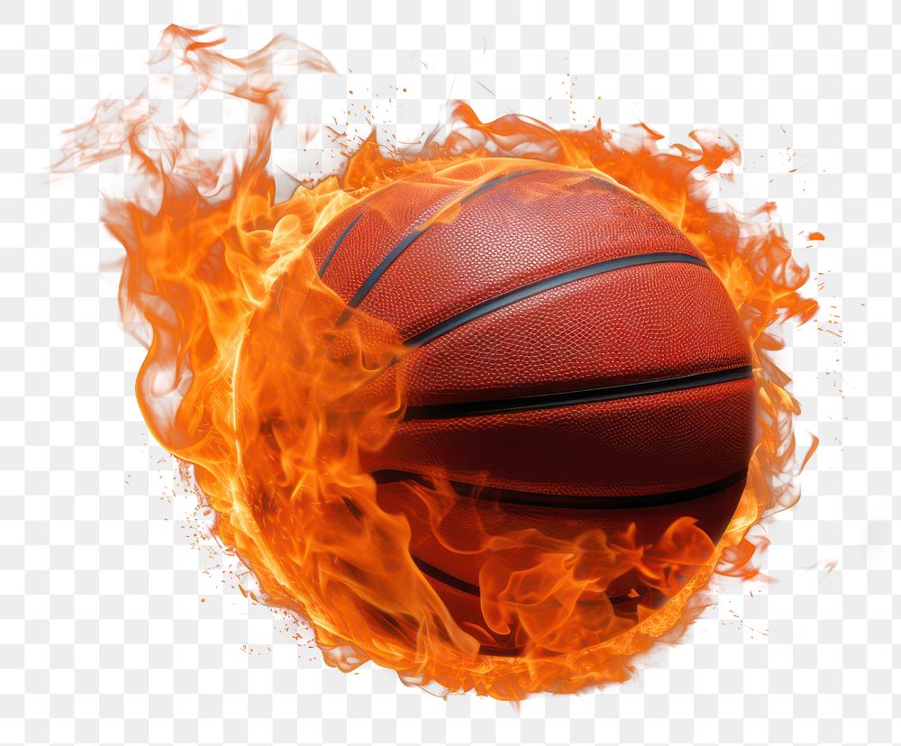PNG Basketball basketball fire backgrounds. 