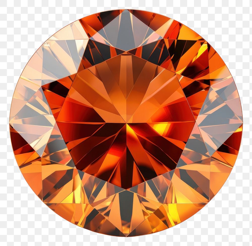 PNG Round shape gemstone jewelry diamond white background. AI generated Image by rawpixel.