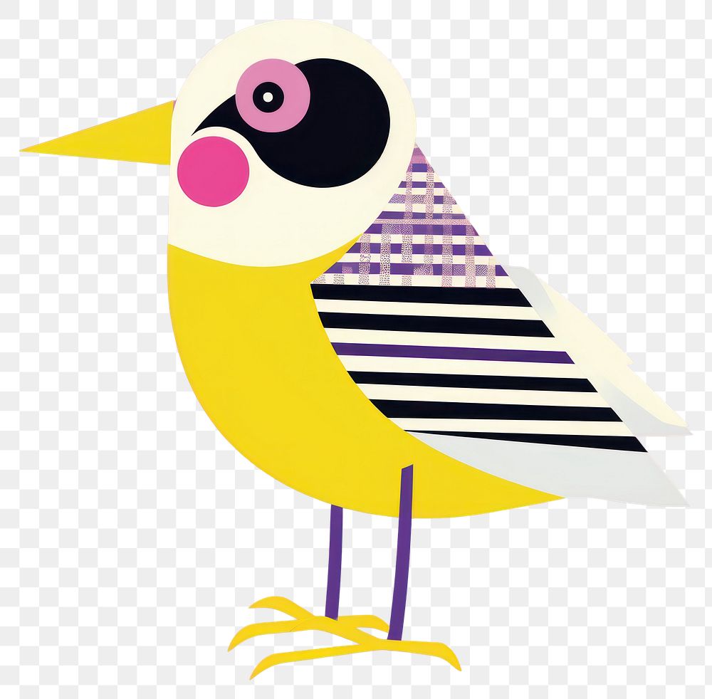 PNG  Bird animal art creativity. AI generated Image by rawpixel.