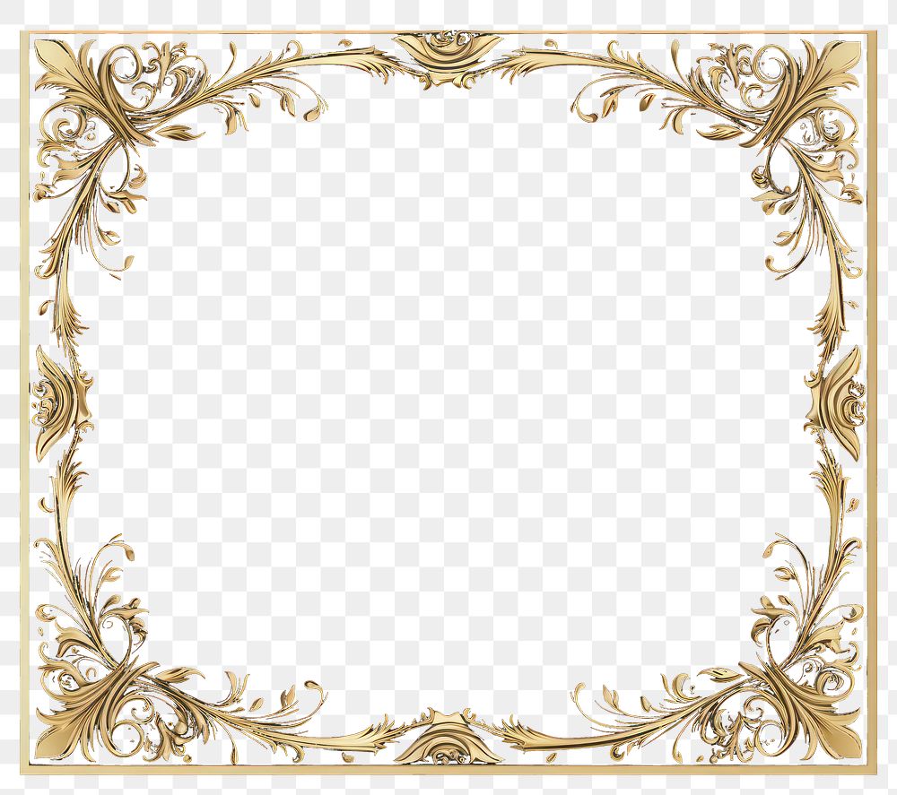 PNG Floral backgrounds pattern frame. AI generated Image by rawpixel.