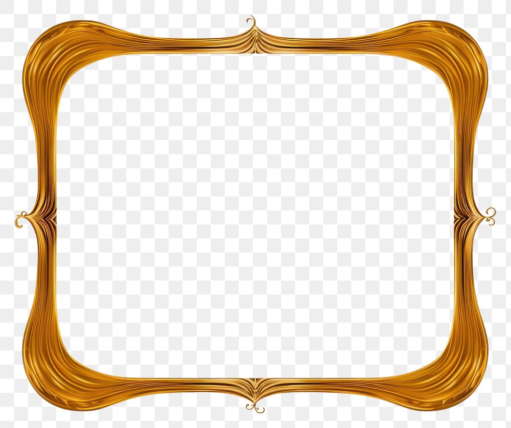 PNG  Pumpkin frame gold white background. AI generated Image by rawpixel.
