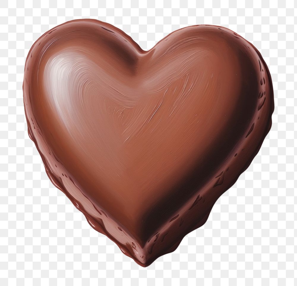 PNG Heart choccolate dessert food chocolate. AI generated Image by rawpixel.