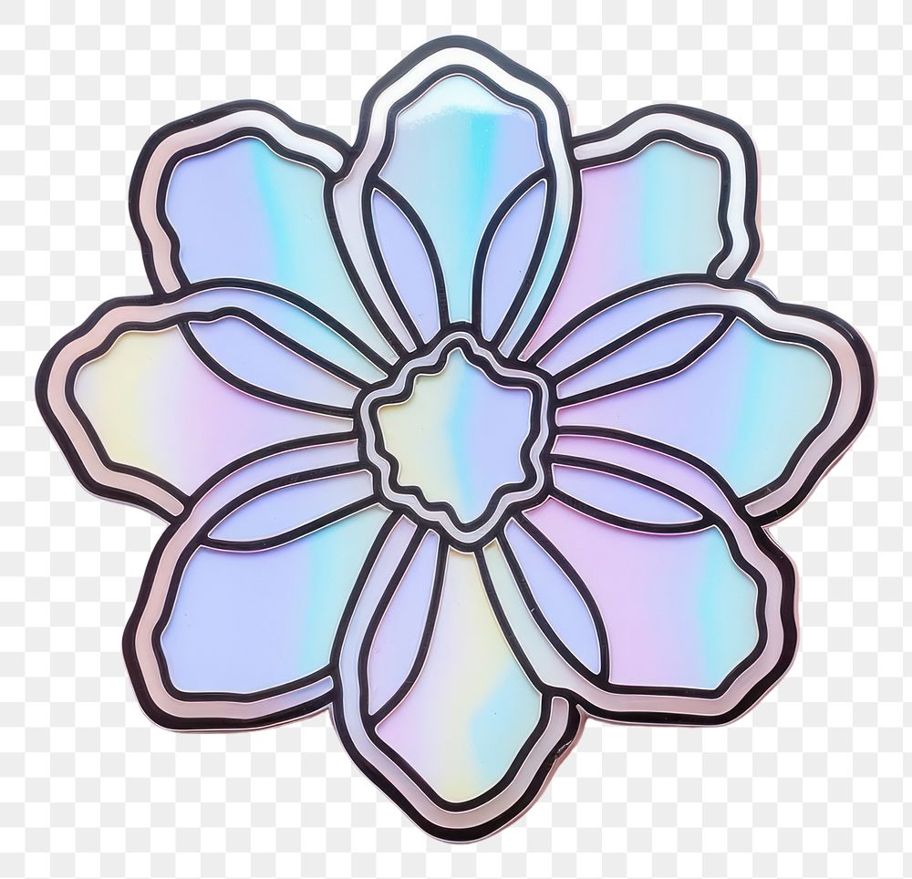 PNG Flower jewelry pattern brooch. AI generated Image by rawpixel.