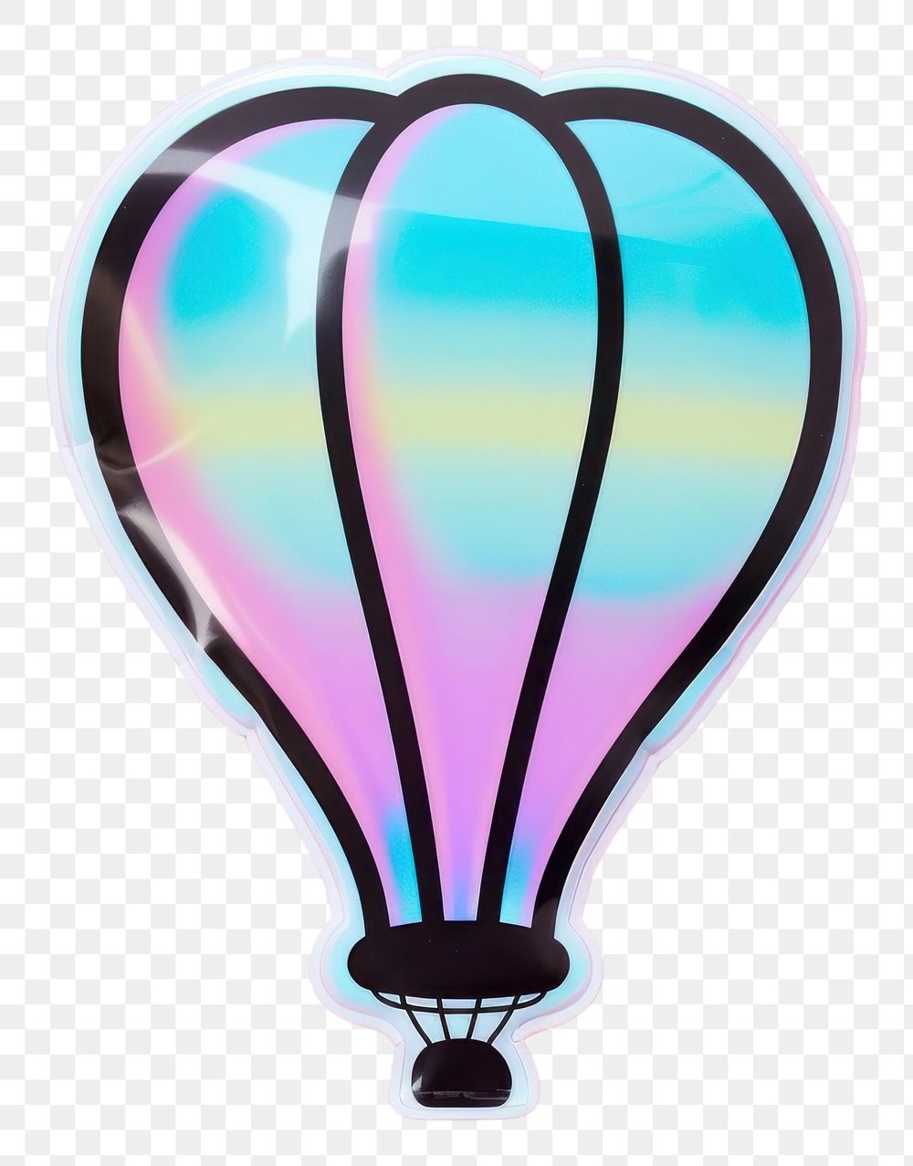 PNG Hot ballon aircraft balloon vehicle. AI generated Image by rawpixel.