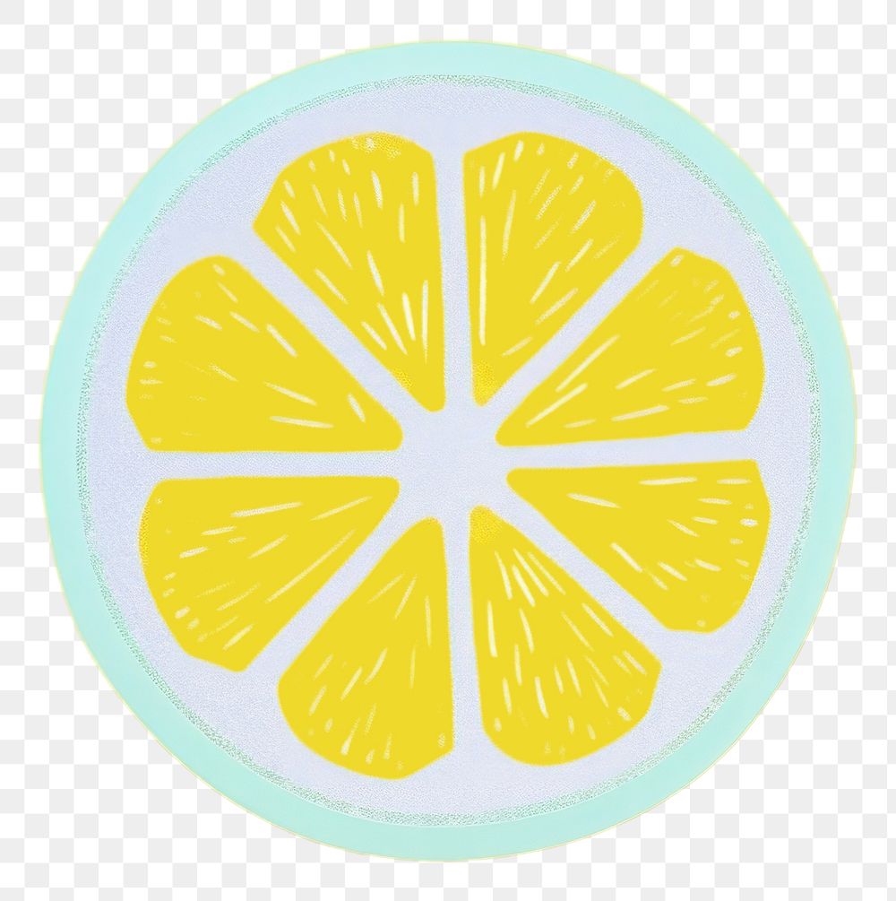 PNG Lemon shape fruit food. AI generated Image by rawpixel.