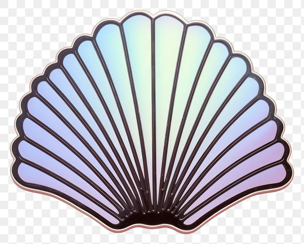 PNG Sea shell shape clam invertebrate. AI generated Image by rawpixel.