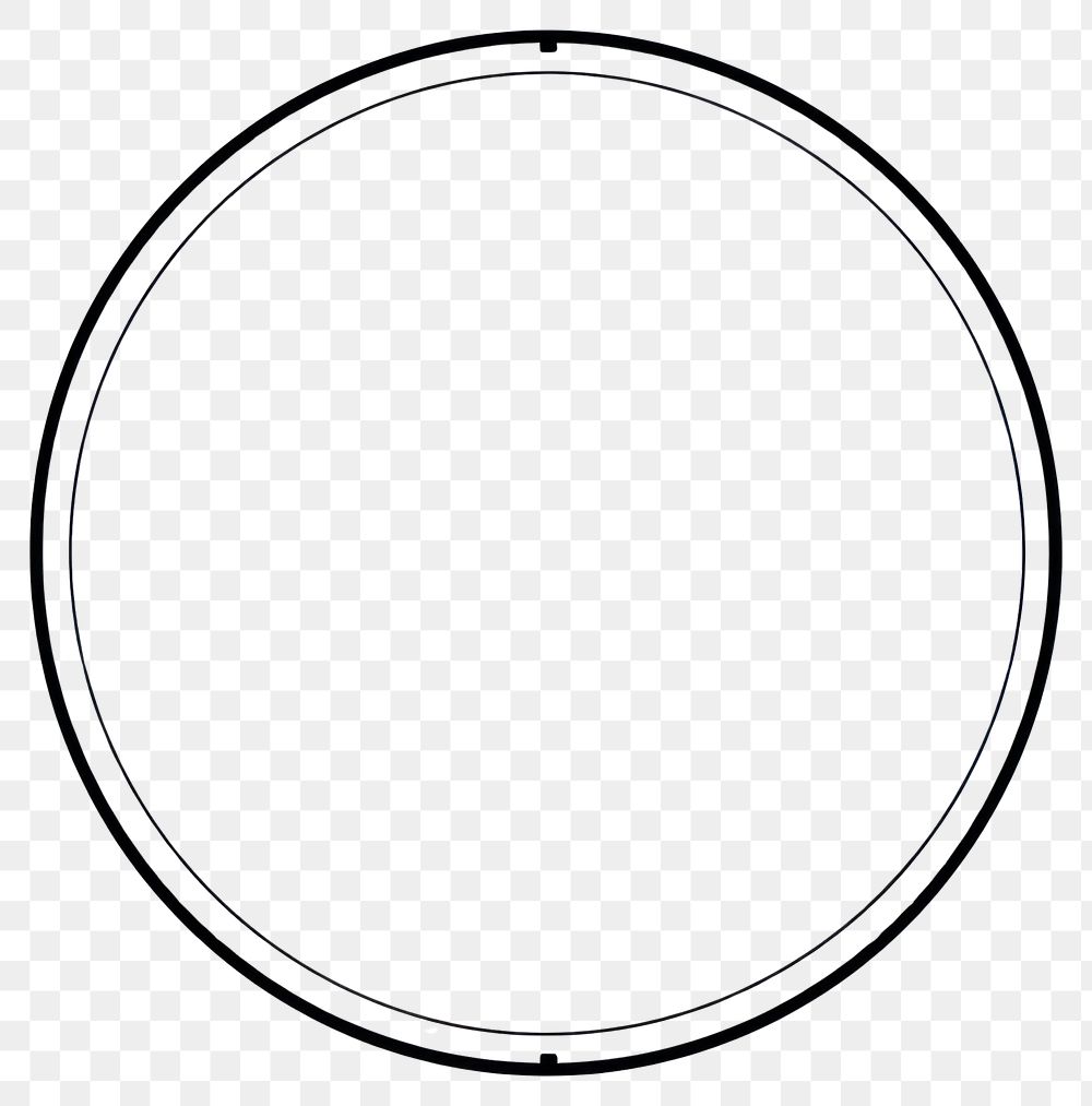 PNG Circle shape line porthole dishware. AI generated Image by rawpixel.