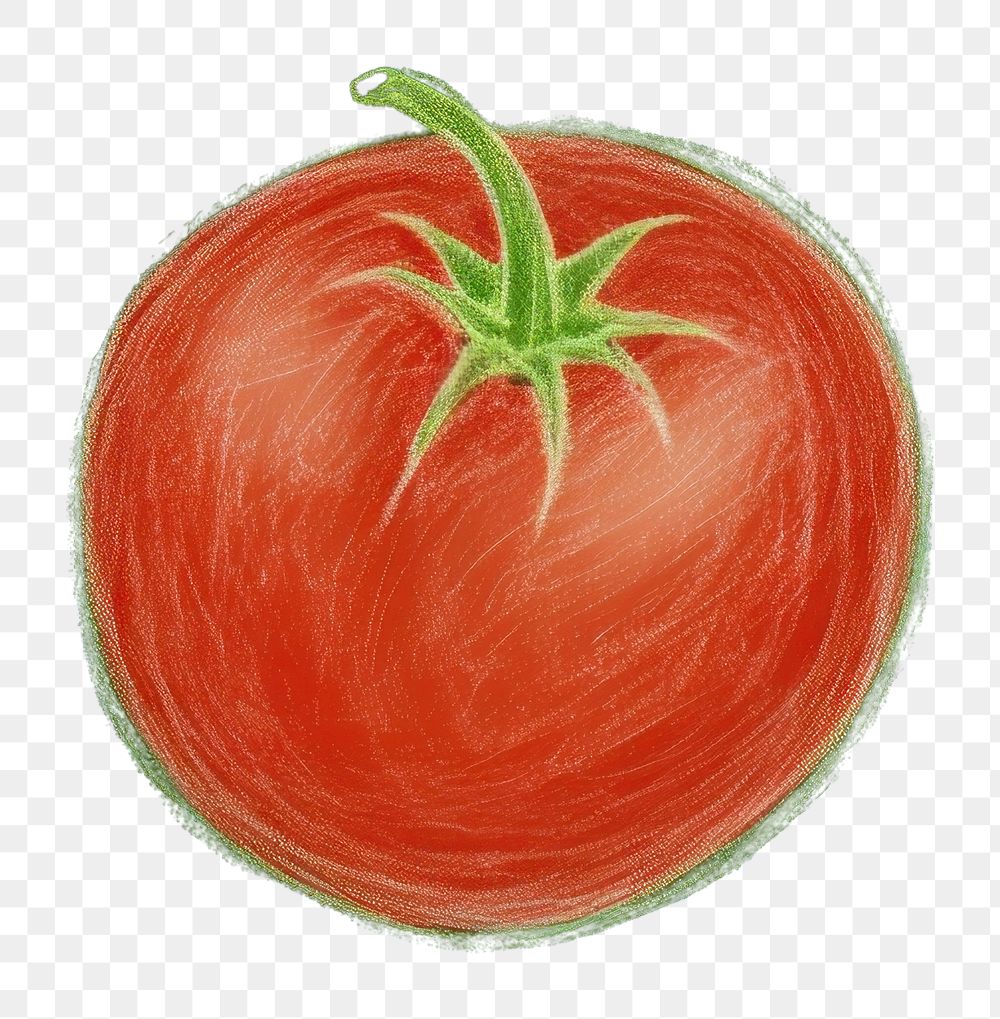 PNG Tomato vegetable green board. AI generated Image by rawpixel.