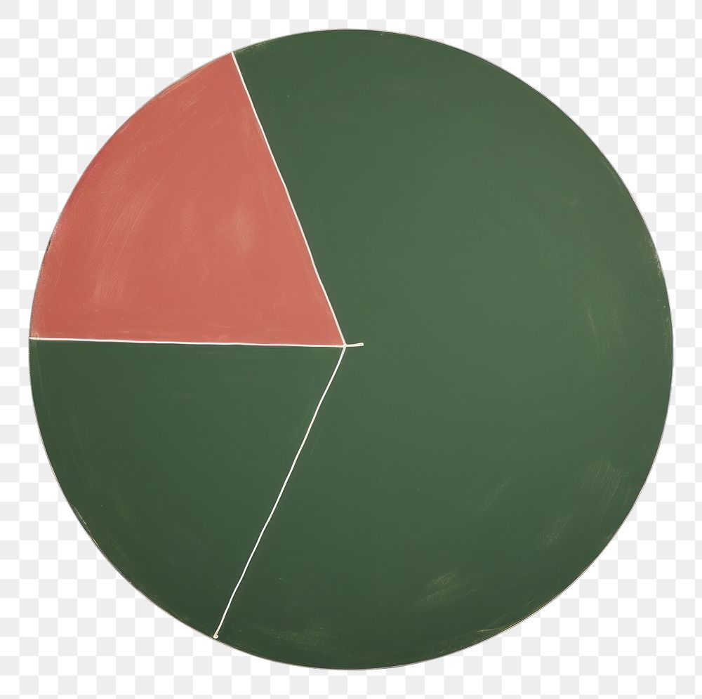 PNG Pie chart green circle number. AI generated Image by rawpixel.