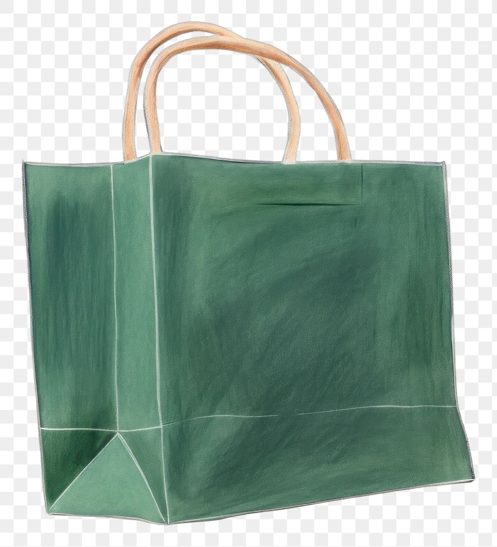 PNG Shopping bag handbag green accessories. 
