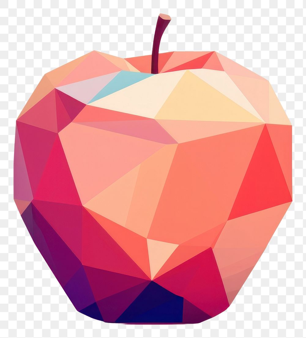 PNG Apple art fruit plant. AI generated Image by rawpixel.