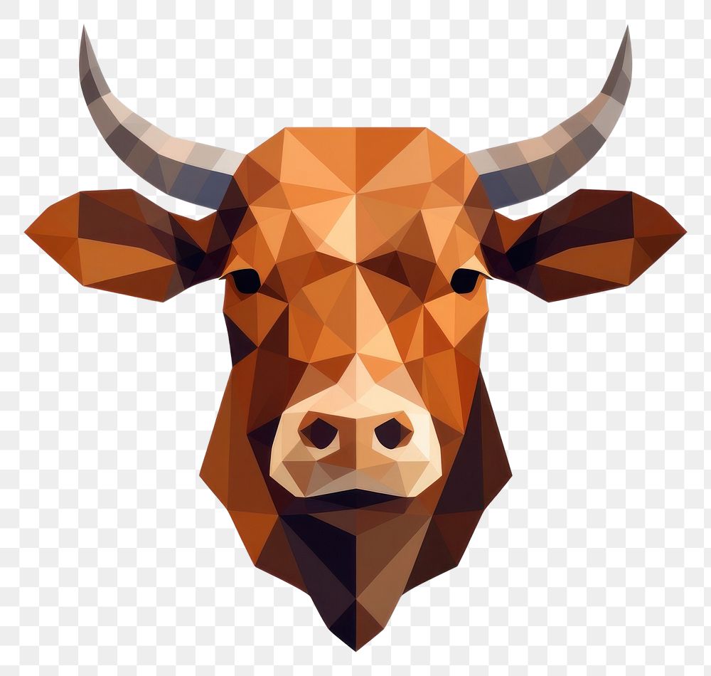 PNG Cow head livestock cattle mammal. AI generated Image by rawpixel.