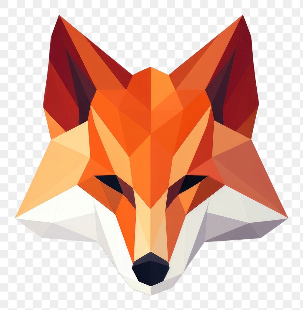 PNG Fox head animal mammal symbol. AI generated Image by rawpixel.