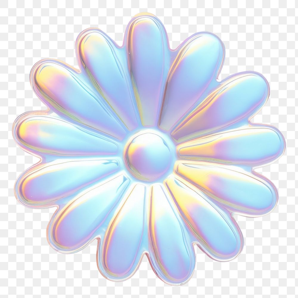 PNG Daisy jewelry flower shape. AI generated Image by rawpixel.
