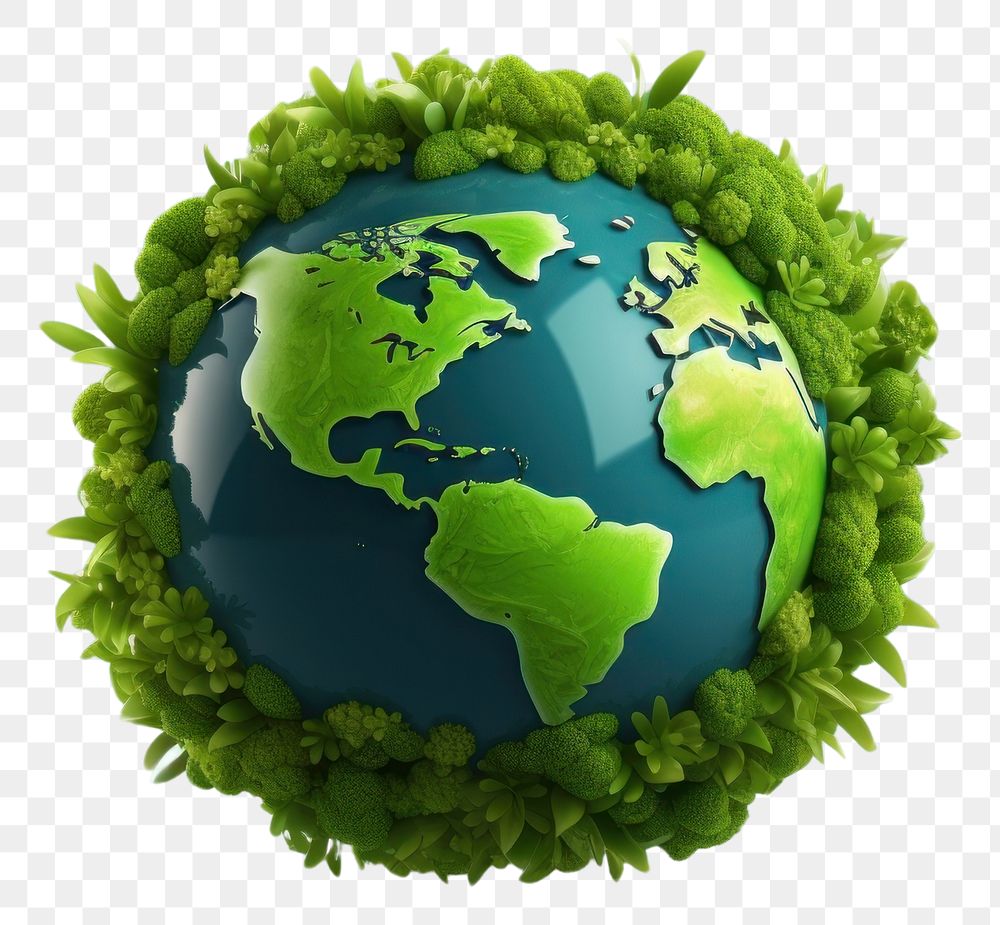 PNG Earth planet green sphere. AI generated Image by rawpixel.