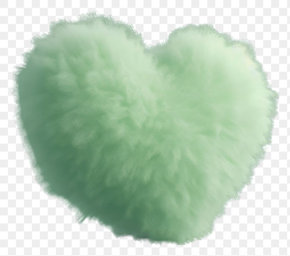 PNG Green heart softness symbol. AI generated Image by rawpixel.