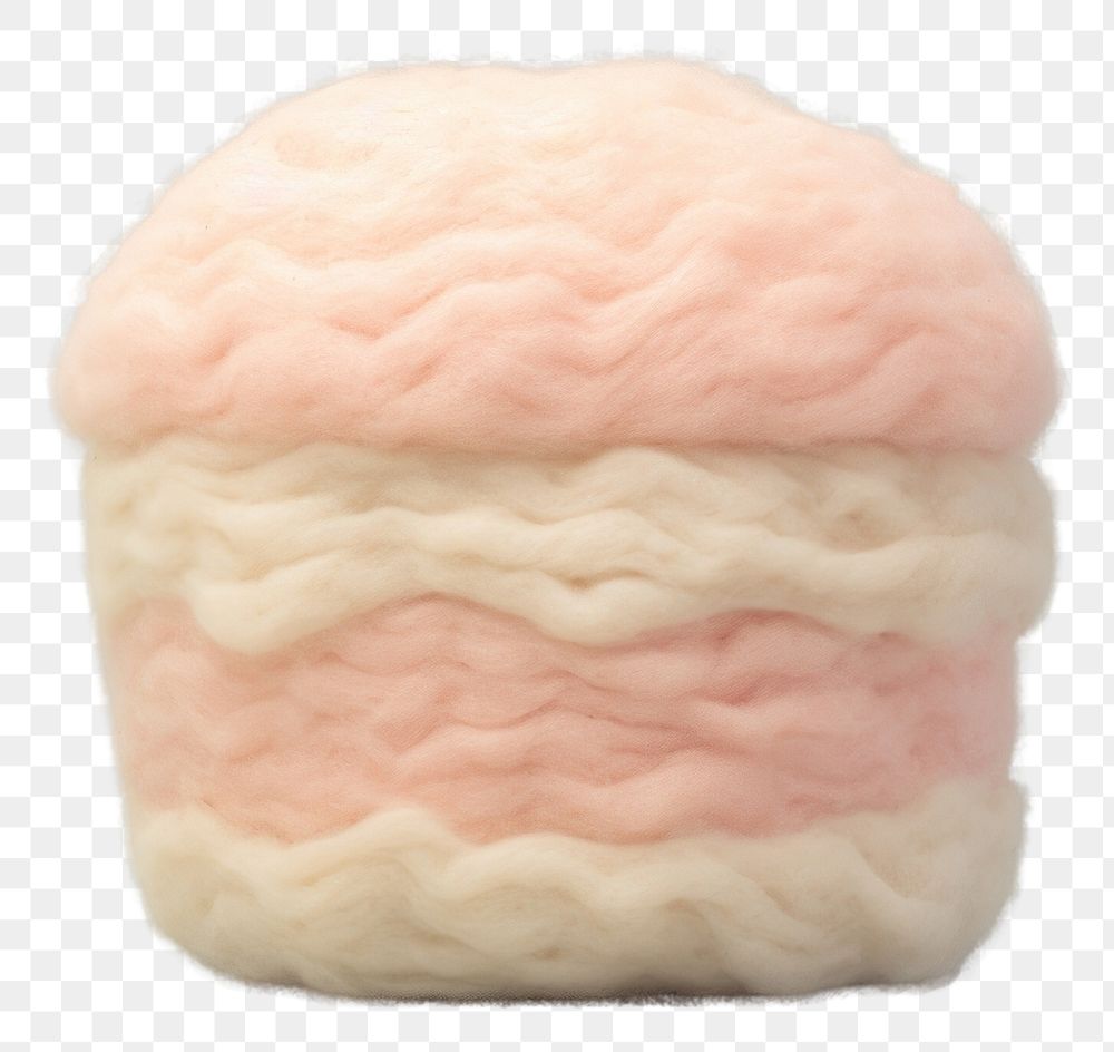 PNG Hamburger shape wool food softness. AI generated Image by rawpixel.
