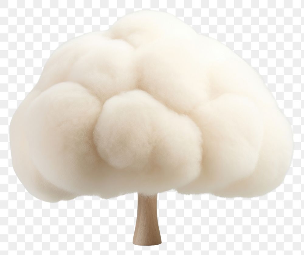 PNG Mushroom shape white furniture softness. 