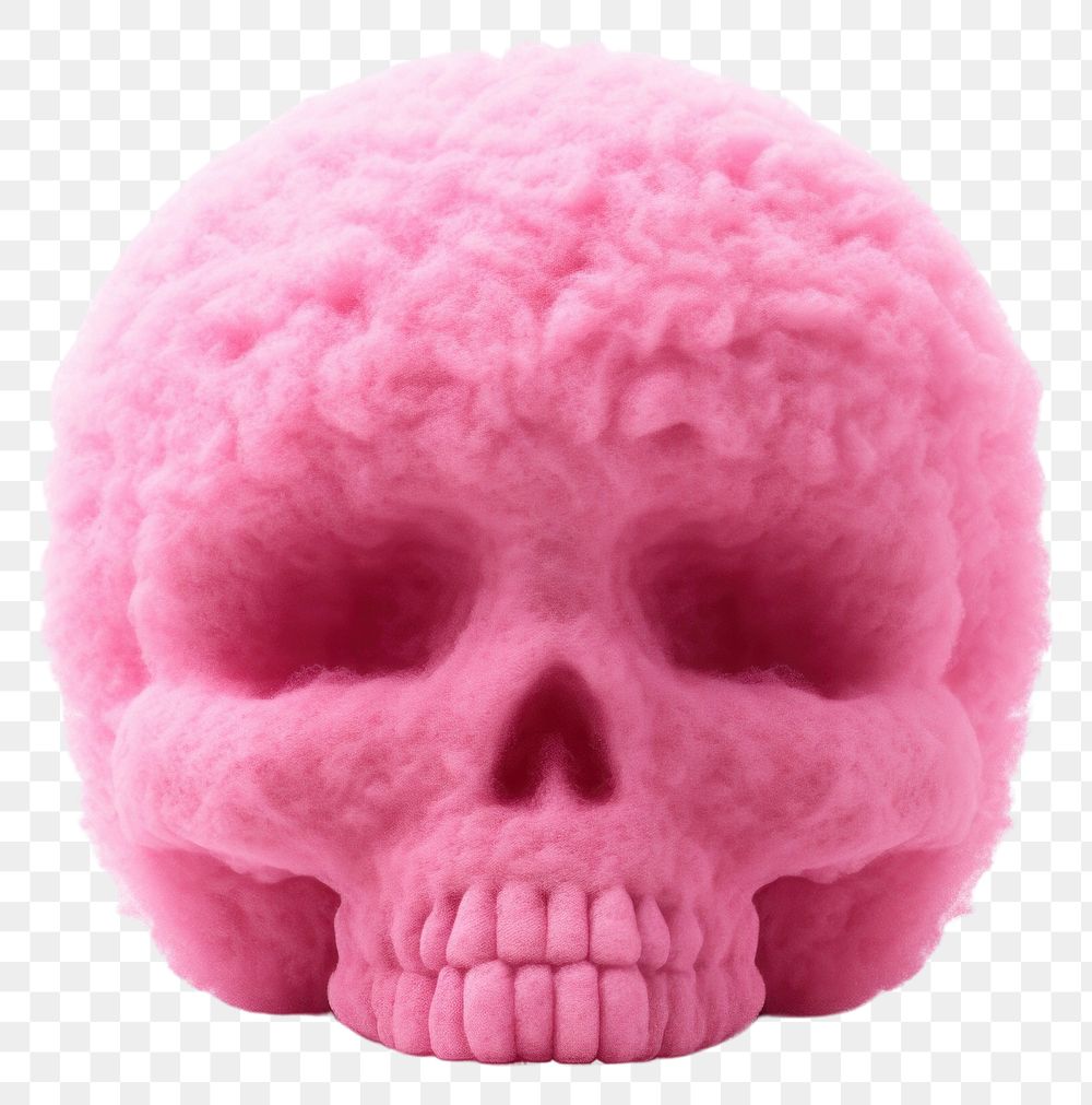 PNG Skull pink white background wildlife. AI generated Image by rawpixel.