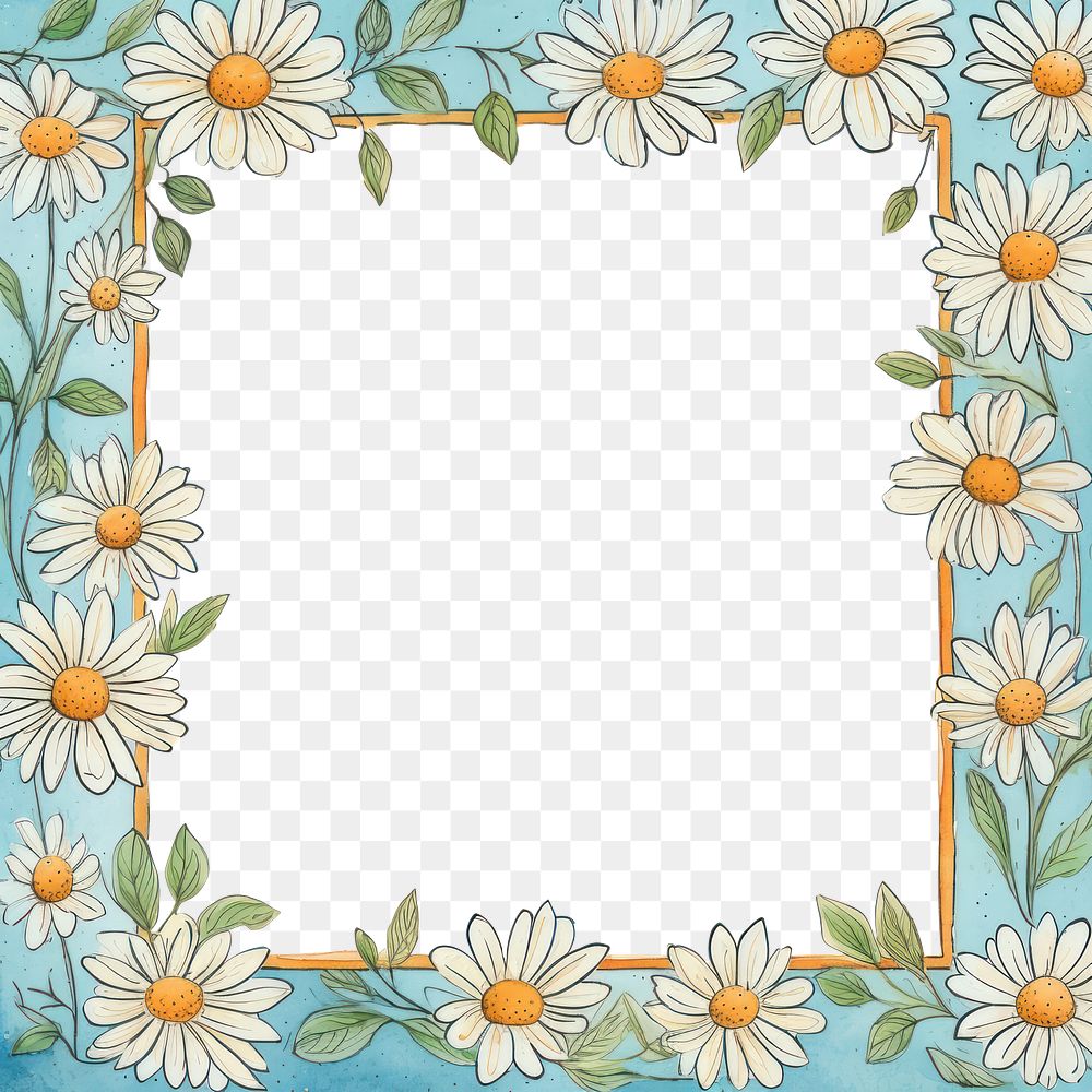 PNG Daisy backgrounds flower plant. AI generated Image by rawpixel.