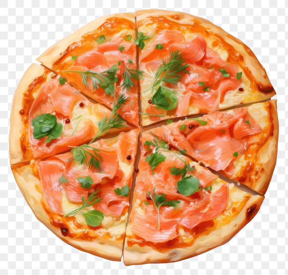 PNG Pizza food vegetable pepperoni. AI generated Image by rawpixel.