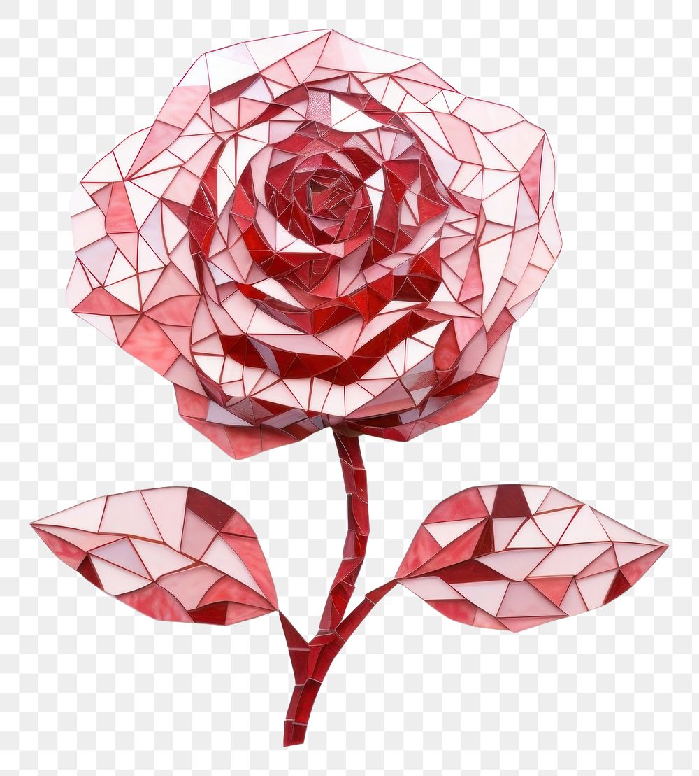 PNG Rose art flower plant. AI generated Image by rawpixel.