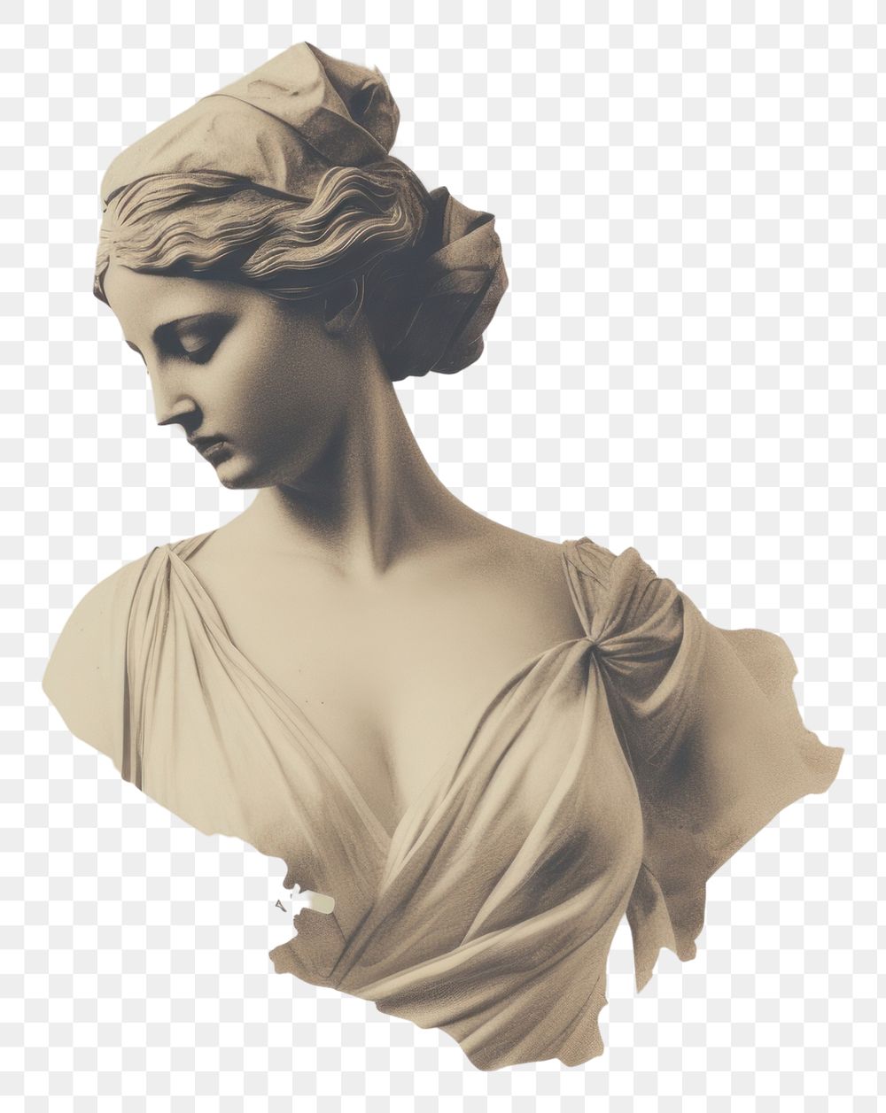 PNG Classical sculpture portrait art | Free PNG - rawpixel