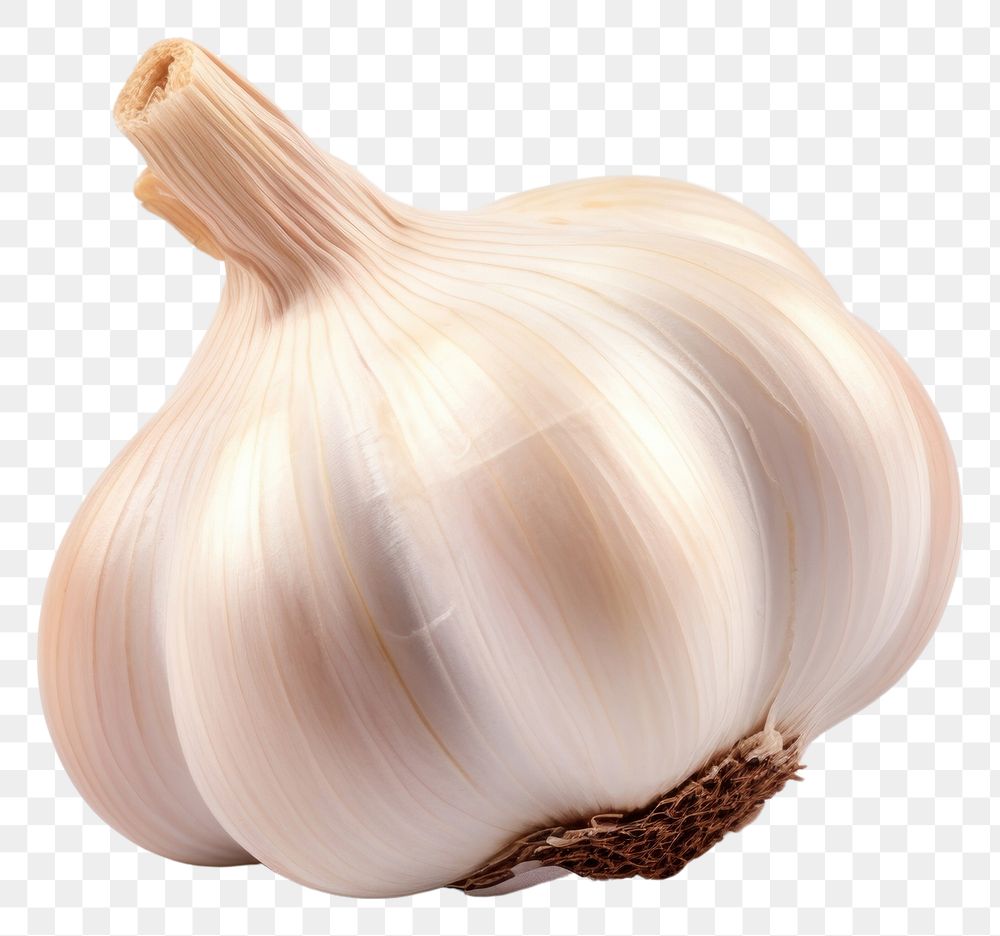 PNG  Garlic vegetable food ingredient. AI generated Image by rawpixel.