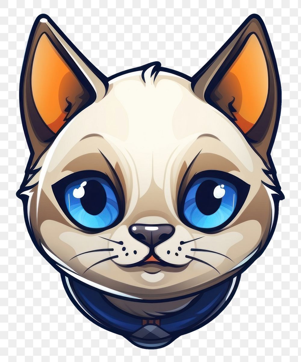 PNG Siamese cat animal mammal pet. AI generated Image by rawpixel.