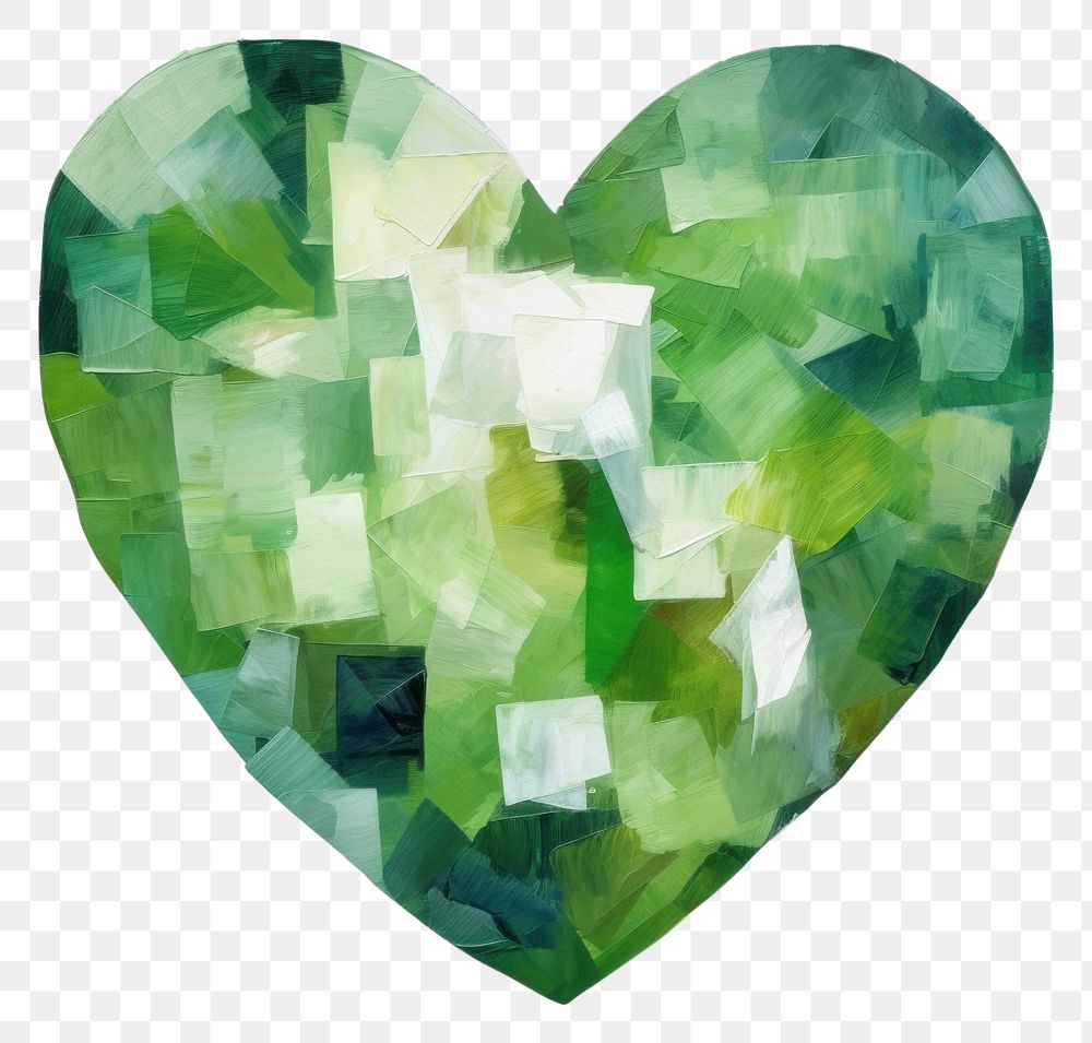 PNG  Heart backgrounds shape green. AI generated Image by rawpixel.