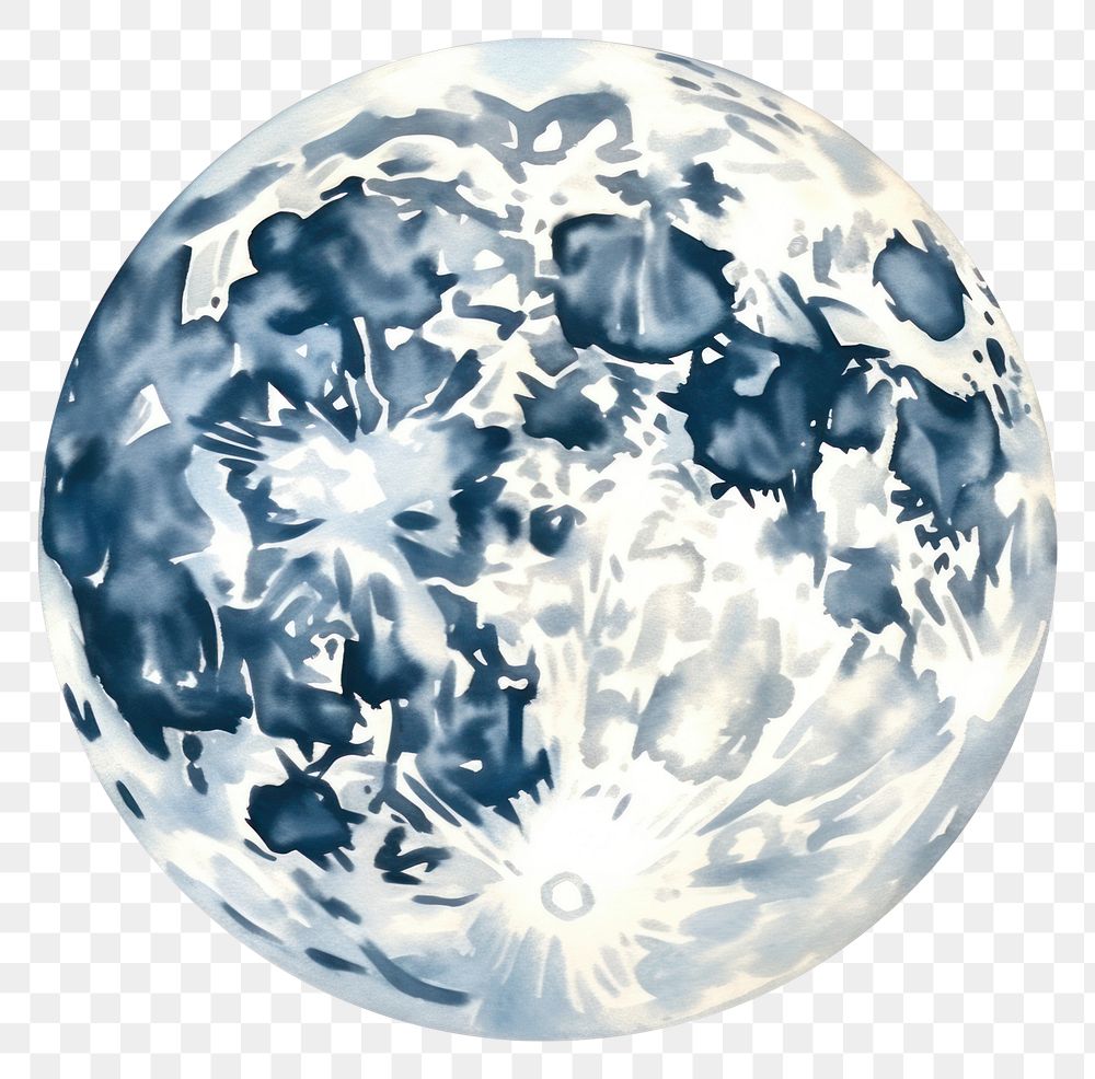 PNG Fullmoon sphere planet shape. AI generated Image by rawpixel.