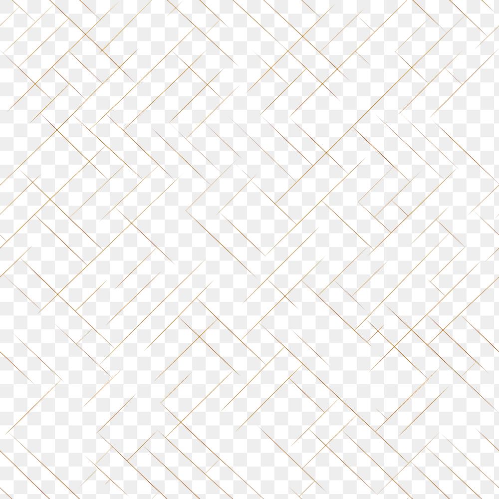 PNG White and gold grid pattern backgrounds paper line
