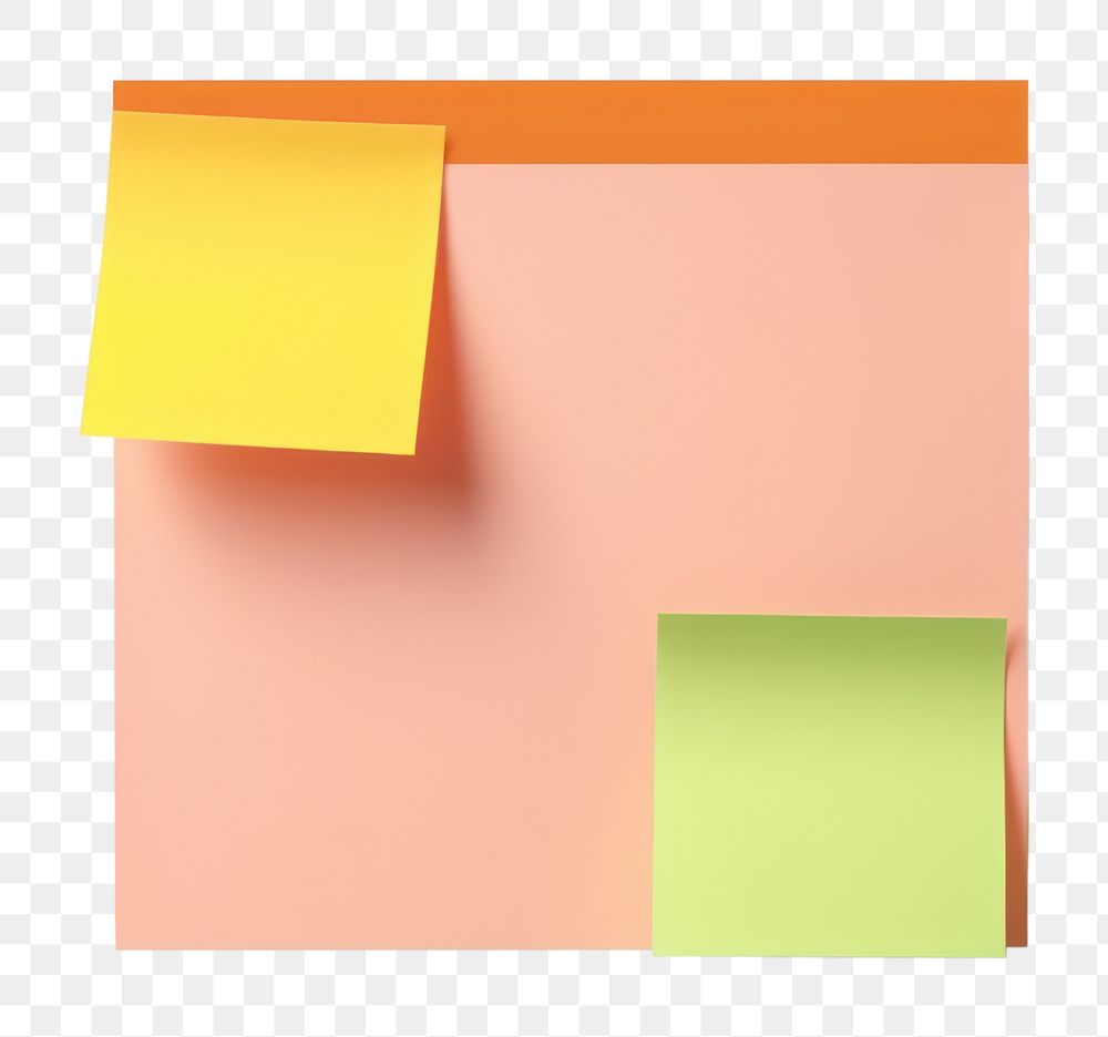 PNG Sticky note paper white background creativity. AI generated Image by rawpixel.