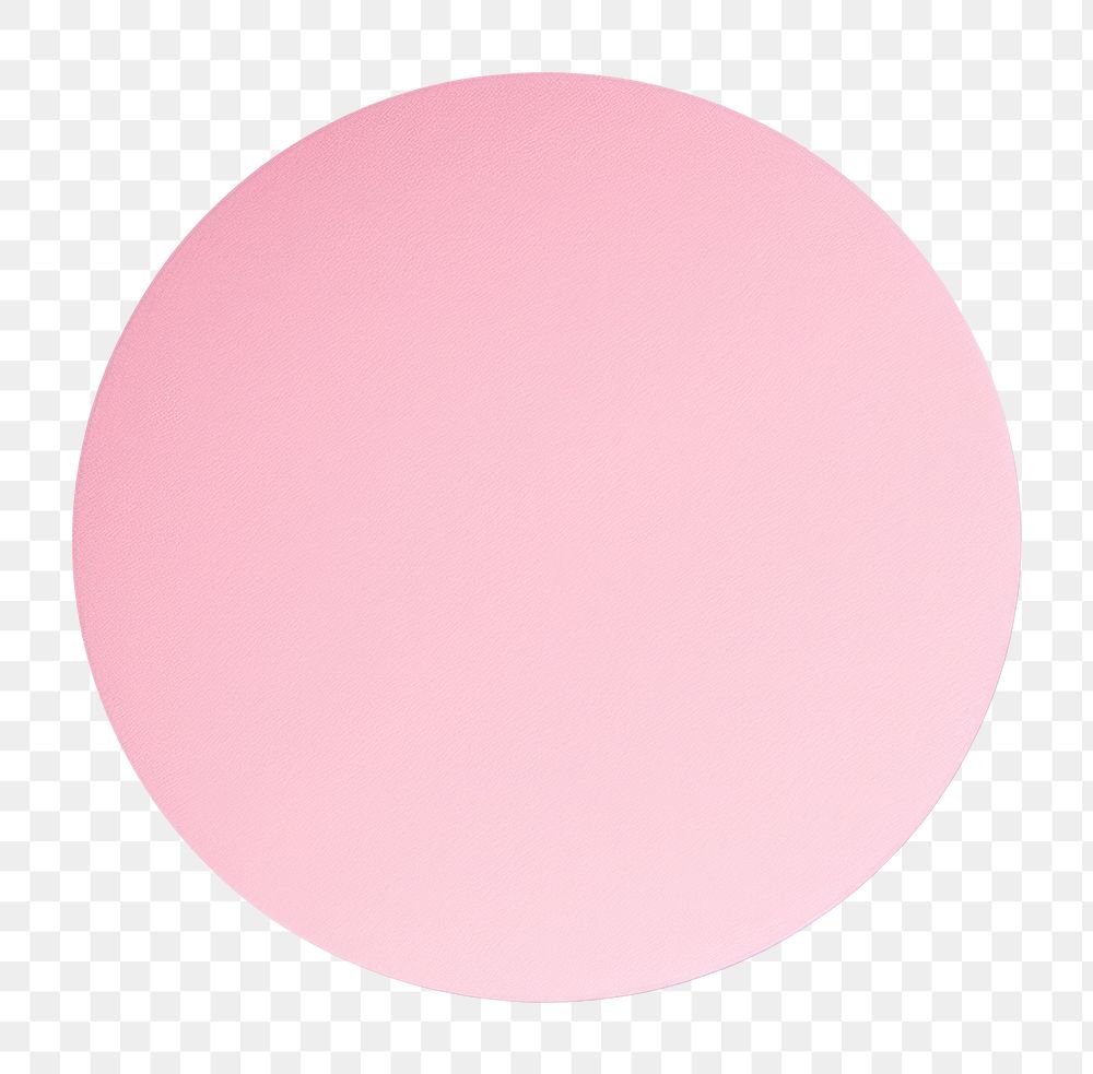 PNG Sticky note circle shape pink. AI generated Image by rawpixel.