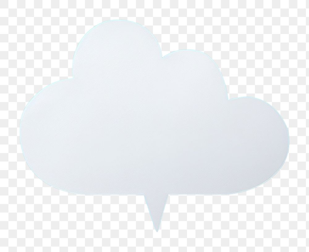 PNG Sticky note shape white cloud. AI generated Image by rawpixel.