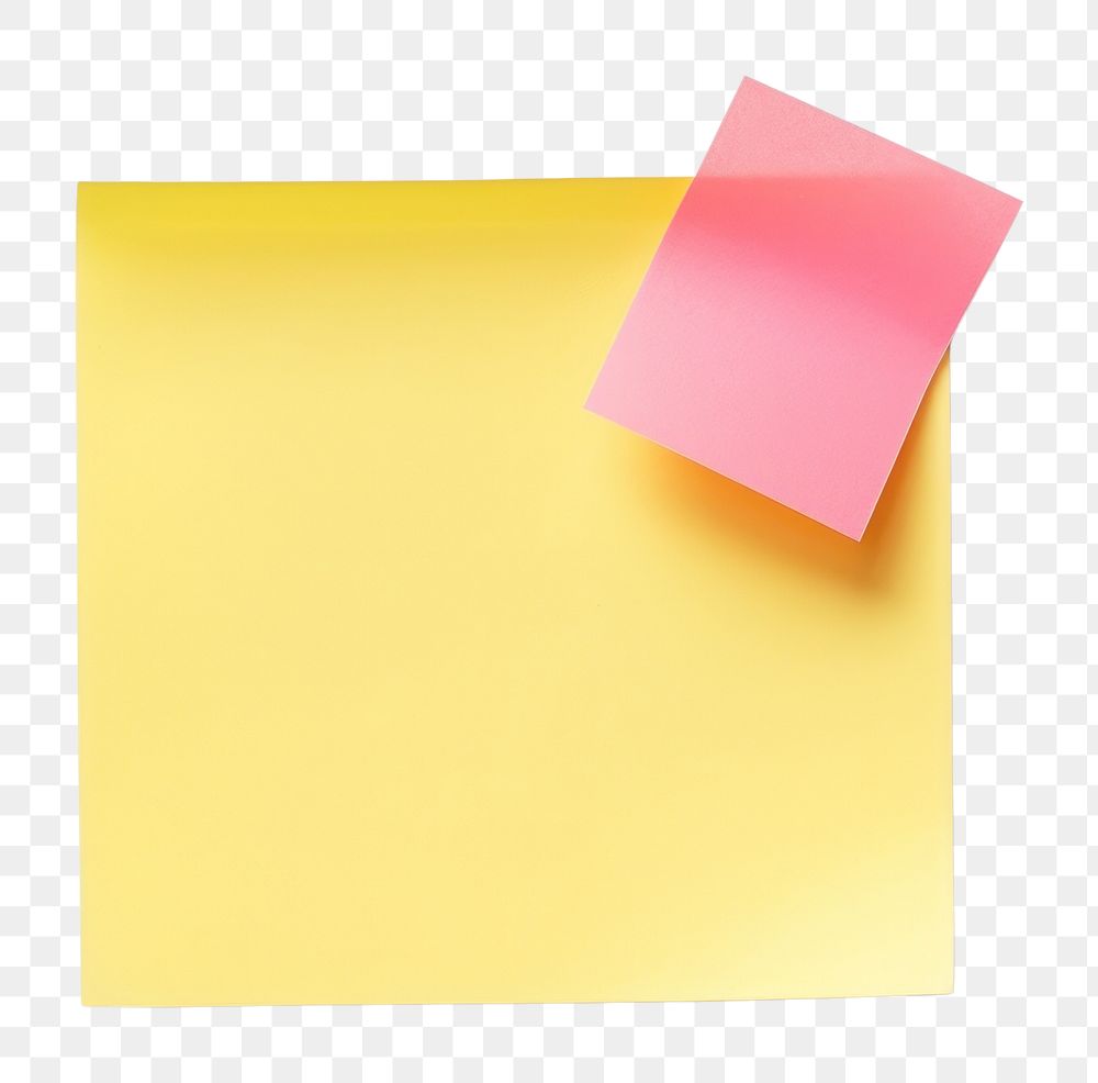 PNG Sticky note paper white background letterbox. AI generated Image by rawpixel.