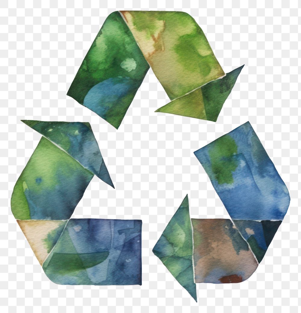 PNG Recycle shape green white background. AI generated Image by rawpixel.