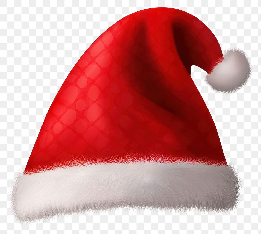 PNG Hat christmas red santa claus. AI generated Image by rawpixel.