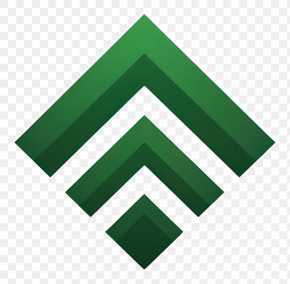 PNG Arrow logo green symbol. AI generated Image by rawpixel.