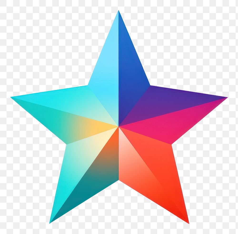 PNG  Star symbol shape white background. AI generated Image by rawpixel.